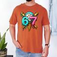 67 Baseball Ice Cream Drip Kids Men's Comfort Colors T-Shirt Yam 67 Baseball Ice Cream Drip Kids Men's Comfort Colors T-Shirt Yam