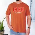 70 Year Old 1955 Classic Baseball Fan 70th Birthday Men's Comfort Colors T-Shirt Yam