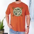 Baseball 100th Day Of School Camouflage Men's Comfort Colors T-Shirt Yam Baseball 100th Day Of School Camouflage Men's Comfort Colors T-Shirt Yam