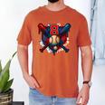 Baseball 8 Year Old Splash Drip 8th Birthday Boy Number 8 Men's Comfort Colors T-Shirt Yam Baseball 8 Year Old Splash Drip 8th Birthday Boy Number 8 Men's Comfort Colors T-Shirt Yam