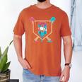 Baseball 9 Year Old Ice Cream Drip 9th Birthday Boys Player Men's Comfort Colors T-Shirt Yam Baseball 9 Year Old Ice Cream Drip 9th Birthday Boys Player Men's Comfort Colors T-Shirt Yam
