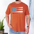 Baseball American Flag Patriotic USA Pride Men's Comfort Colors T-Shirt Yam Baseball American Flag Patriotic USA Pride Men's Comfort Colors T-Shirt Yam