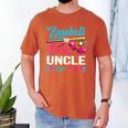 Baseball Or Bows Uncle Loves You Gender Reveal Men's Comfort Colors T-Shirt Yam Baseball Or Bows Uncle Loves You Gender Reveal Men's Comfort Colors T-Shirt Yam