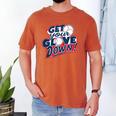Baseball Dad Coach Training Saying Get Your Glove Down Men's Comfort Colors T-Shirt Yam Baseball Dad Coach Training Saying Get Your Glove Down Men's Comfort Colors T-Shirt Yam