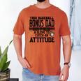 This Baseball Dad Don’t Need A Glove To Catch An Attitude Men's Comfort Colors T-Shirt Yam This Baseball Dad Don’t Need A Glove To Catch An Attitude Men's Comfort Colors T-Shirt Yam