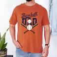 Baseball Dad Father's Day Celebration For Sports Lovers Fans Men's Comfort Colors T-Shirt Yam Baseball Dad Father's Day Celebration For Sports Lovers Fans Men's Comfort Colors T-Shirt Yam