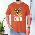 Baseball Dad Fathers Day Men's Comfort Colors T-Shirt Yam Baseball Dad Fathers Day Men's Comfort Colors T-Shirt Yam