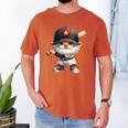 Baseball Dad Gnome With Baseball Bat For Grandpa Life Men's Comfort Colors T-Shirt Yam Baseball Dad Gnome With Baseball Bat For Grandpa Life Men's Comfort Colors T-Shirt Yam