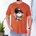 Baseball Dad Gnome Grandpa For Men Baseball Hot Dog Men's Comfort Colors T-Shirt Yam Baseball Dad Gnome Grandpa For Men Baseball Hot Dog Men's Comfort Colors T-Shirt Yam