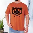 Baseball Dad Happy Fathers Day For Men Wife Daughter Son Men's Comfort Colors T-Shirt Yam Baseball Dad Happy Fathers Day For Men Wife Daughter Son Men's Comfort Colors T-Shirt Yam