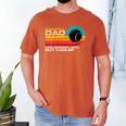 Baseball Dad Like Normal Dad But Cooler Fathers Day Men's Comfort Colors T-Shirt Yam