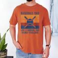 Baseball Dad Like A Normal Dad Only Cooler Men's Comfort Colors T-Shirt Yam