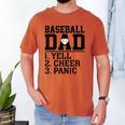 Baseball Dad Parent Of Player Family Sports Fan Lover Men's Comfort Colors T-Shirt Yam Baseball Dad Parent Of Player Family Sports Fan Lover Men's Comfort Colors T-Shirt Yam