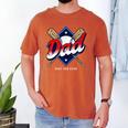 Baseball Dad Baseball Premium Men's Comfort Colors T-Shirt Yam