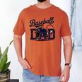 Baseball Dad Proud Fathers Sports Gear Premium Men's Comfort Colors T-Shirt Yam