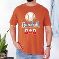Baseball Dad Quote Father's Day Sports Men's Comfort Colors T-Shirt Yam