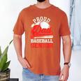 Baseball Dad Shirt Proud Dad Of A Baseball 2025 Senior Men's Comfort Colors T-Shirt Yam