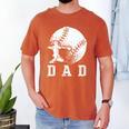 Baseball Dad Softball Daddy Sports Lovers Father's Day Premium Men's Comfort Colors T-Shirt Yam Baseball Dad Softball Daddy Sports Lovers Father's Day Premium Men's Comfort Colors T-Shirt Yam