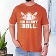 Baseball Dad Softball Game Fathersday Baseball Daddy Men's Comfort Colors T-Shirt Yam Baseball Dad Softball Game Fathersday Baseball Daddy Men's Comfort Colors T-Shirt Yam