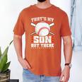 Baseball Dad Softball Game Son Out There Fathersday Baseball Men's Comfort Colors T-Shirt Yam Baseball Dad Softball Game Son Out There Fathersday Baseball Men's Comfort Colors T-Shirt Yam