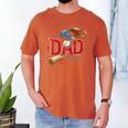 Baseball Dad Sport Fan Father Men Baseball Fathers Day Men's Comfort Colors T-Shirt Yam