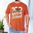 Baseball Dinosaur 100 Days Of School Kids Theme Men's Comfort Colors T-Shirt Yam