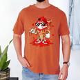 Baseball Drip Ice Cream Apparel Youth Boys Valentines Men's Comfort Colors T-Shirt Yam