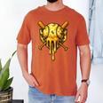 Baseball Drip Ice Cream Camo Cool Men's Comfort Colors T-Shirt Yam