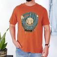Baseball Drip Ice Cream Glove With Sprinkles And Ball Youth Premium Tri-Blend Men's Comfort Colors T-Shirt Yam