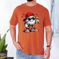 Baseball Drip Ice Cream Valentine’s Day Boys Kids Men's Comfort Colors T-Shirt Yam Baseball Drip Ice Cream Valentine’s Day Boys Kids Men's Comfort Colors T-Shirt Yam