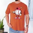 Baseball Drip Icecream Boy Kids Valentine Men's Comfort Colors T-Shirt Yam
