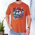 Baseball Drip Icecream Heart Valentine Day Boys Kids Red Men's Comfort Colors T-Shirt Yam Baseball Drip Icecream Heart Valentine Day Boys Kids Red Men's Comfort Colors T-Shirt Yam
