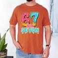 Baseball Drip Number 67 Player Trendy 6 7 Meme Men's Comfort Colors T-Shirt Yam