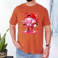 Baseball Drip Valentine Sports Vday Ice Cream Drip Heart Men's Comfort Colors T-Shirt Yam Baseball Drip Valentine Sports Vday Ice Cream Drip Heart Men's Comfort Colors T-Shirt Yam