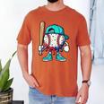 Baseball Drippy Style Apparel For Boys Youth Drip Baseball Men's Comfort Colors T-Shirt Yam Baseball Drippy Style Apparel For Boys Youth Drip Baseball Men's Comfort Colors T-Shirt Yam