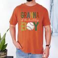 Baseball Granna Of The Birthday Boy Family Matching Men's Comfort Colors T-Shirt Yam Baseball Granna Of The Birthday Boy Family Matching Men's Comfort Colors T-Shirt Yam