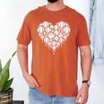 Baseball Heart Drip Valentine's Day Baseball Lover Boys Men Men's Comfort Colors T-Shirt Yam Baseball Heart Drip Valentine's Day Baseball Lover Boys Men Men's Comfort Colors T-Shirt Yam