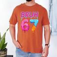 Baseball Ice Cream Drip Number 67 Player Or 67th Birthday Men's Comfort Colors T-Shirt Yam Baseball Ice Cream Drip Number 67 Player Or 67th Birthday Men's Comfort Colors T-Shirt Yam