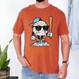 Baseball Ice Cream Drip Sports Boys Kids Youth Men Men's Comfort Colors T-Shirt Yam Baseball Ice Cream Drip Sports Boys Kids Youth Men Men's Comfort Colors T-Shirt Yam