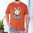 Baseball Ice Cream Drip Youth Boys Cute Easter Sports Men's Comfort Colors T-Shirt Yam