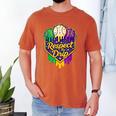 Baseball Ice Cream Respect The Drip Mardi Gras Carnival Boys Men's Comfort Colors T-Shirt Yam Baseball Ice Cream Respect The Drip Mardi Gras Carnival Boys Men's Comfort Colors T-Shirt Yam