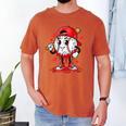 Baseball Ice Cream Valentine Dripping Game Day Men Boys Kids Men's Comfort Colors T-Shirt Yam Baseball Ice Cream Valentine Dripping Game Day Men Boys Kids Men's Comfort Colors T-Shirt Yam