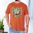 Baseball Life Lifestyle Home Plate Camo Ice Cream Drip Kids Men's Comfort Colors T-Shirt Yam