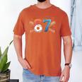 Baseball Lover Drip Number 67 Player 67th Birthday Meme Men's Comfort Colors T-Shirt Yam