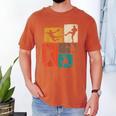 Baseball Player Collage Men Kids Coach Youth Boys Men's Comfort Colors T-Shirt Yam