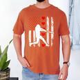 Baseball Silhouette Heart USA Flag Hearts American Boys Kids Men's Comfort Colors T-Shirt Yam Baseball Silhouette Heart USA Flag Hearts American Boys Kids Men's Comfort Colors T-Shirt Yam