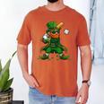 Baseball St Patricks Day Leprechaun Boys Girls Men Women Men's Comfort Colors T-Shirt Yam