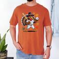 Baseball Turkey 67 Meme Thanksgiving For Boys Toddlers Kid Men's Comfort Colors T-Shirt Yam