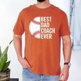 Best Baseball Dad Coach Ever Retro Father Baseball Coach Dad Premium Men's Comfort Colors T-Shirt Yam Best Baseball Dad Coach Ever Retro Father Baseball Coach Dad Premium Men's Comfort Colors T-Shirt Yam
