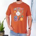 Birthday Boy 8th Birthday Baseball Men's Comfort Colors T-Shirt Yam Birthday Boy 8th Birthday Baseball Men's Comfort Colors T-Shirt Yam